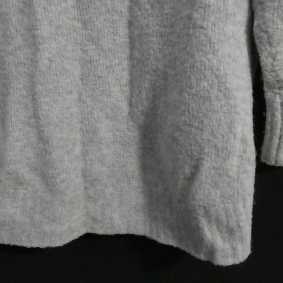 ZARA KNIT | small | Classic Light Grey Crew Neck Sweater - Picture 16 of 16
